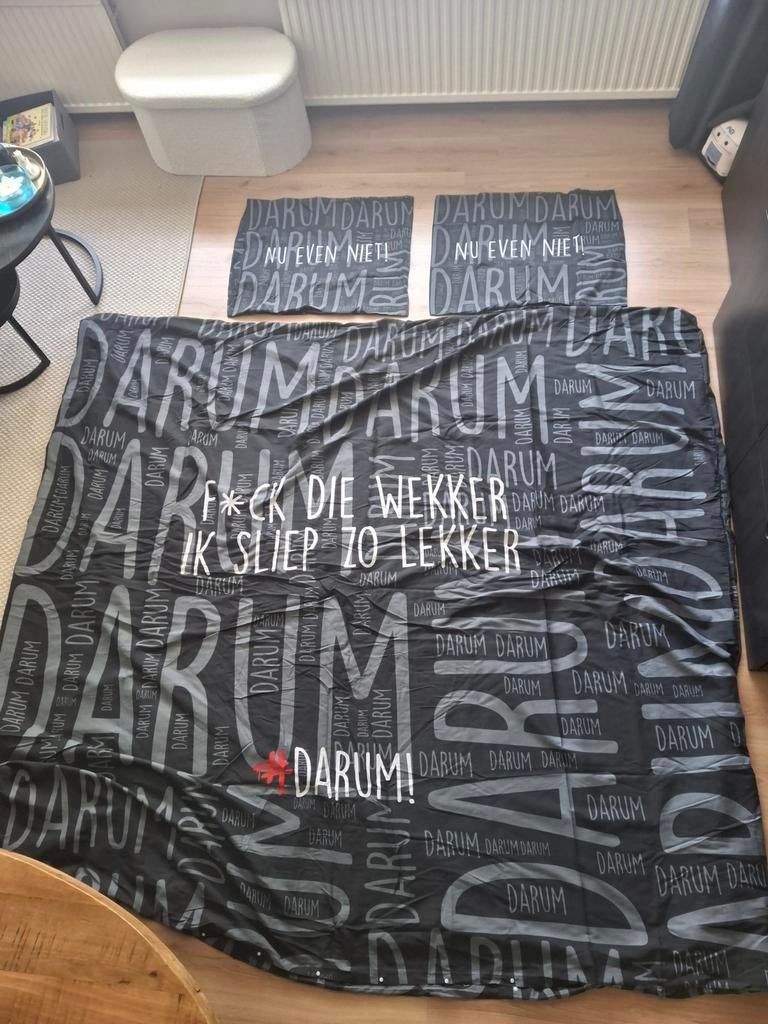 Darum dekbedovertrek 240x220, Huis en Inrichting, Slaapkamer | Beddengoed, Ophalen of Verzenden, Tweepersoons, Dekbedovertrek