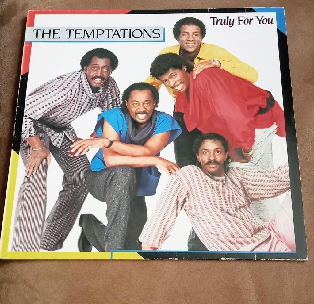 The Temptations - Truly For You LP (1984) Motown Soul, Originele persing, Ophalen of Verzenden, 1980 - 1989, Gebruikt