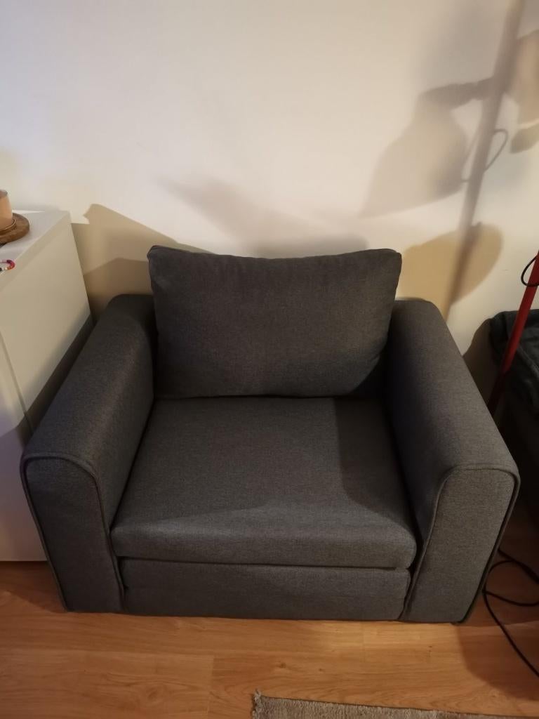 Jysk Sofa Bed (One Seat), Ophalen of Verzenden, Zo goed als nieuw, Overige materialen, Minder dan 150 cm