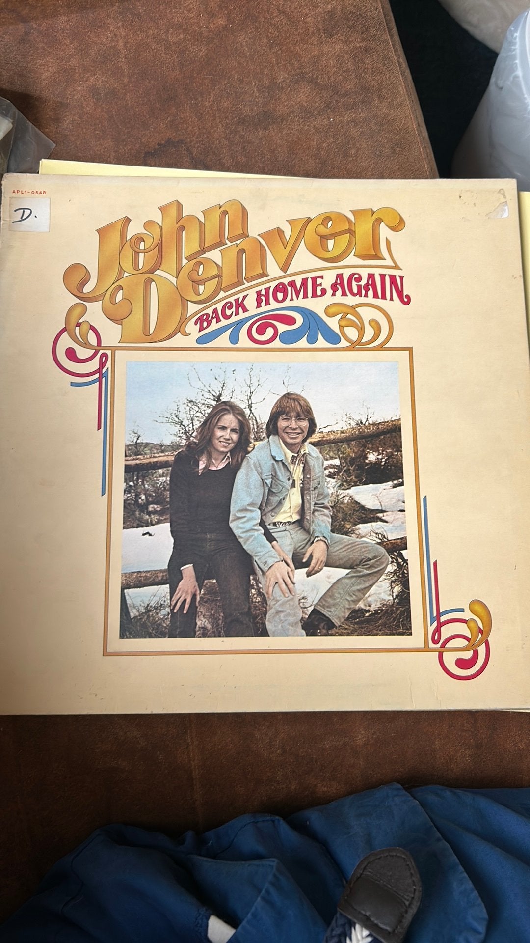 John Denver - back home again, Ophalen of Verzenden, Zo goed als nieuw, Overige formaten