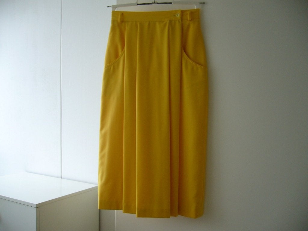 vintage Mondi gele rok maat 36 splinternieuw, Geel, Nieuw, Ophalen of Verzenden, Maat 36 (S)