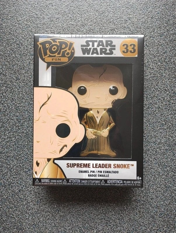 POP! Pin 33 Star Wars Supreme Leader Stoke, Verzenden, Nieuw