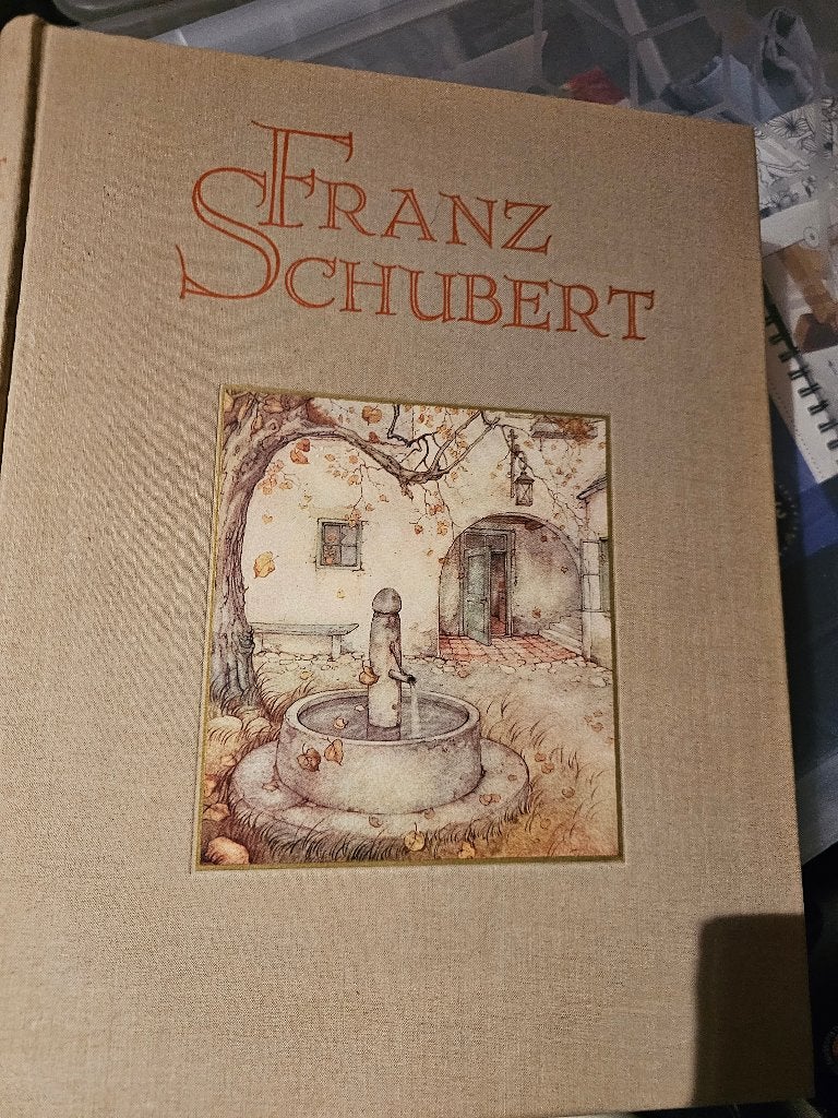 Schubert met prenten Anton Pieck, Gelezen, Artiest, Ophalen of Verzenden, Meerdere auteurs