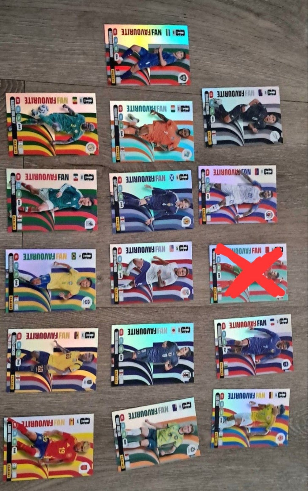 Panini Adrenalyn XL FIFA World Cup  Fan Favourites, Ophalen of Verzenden, Zo goed als nieuw, Meerdere plaatjes