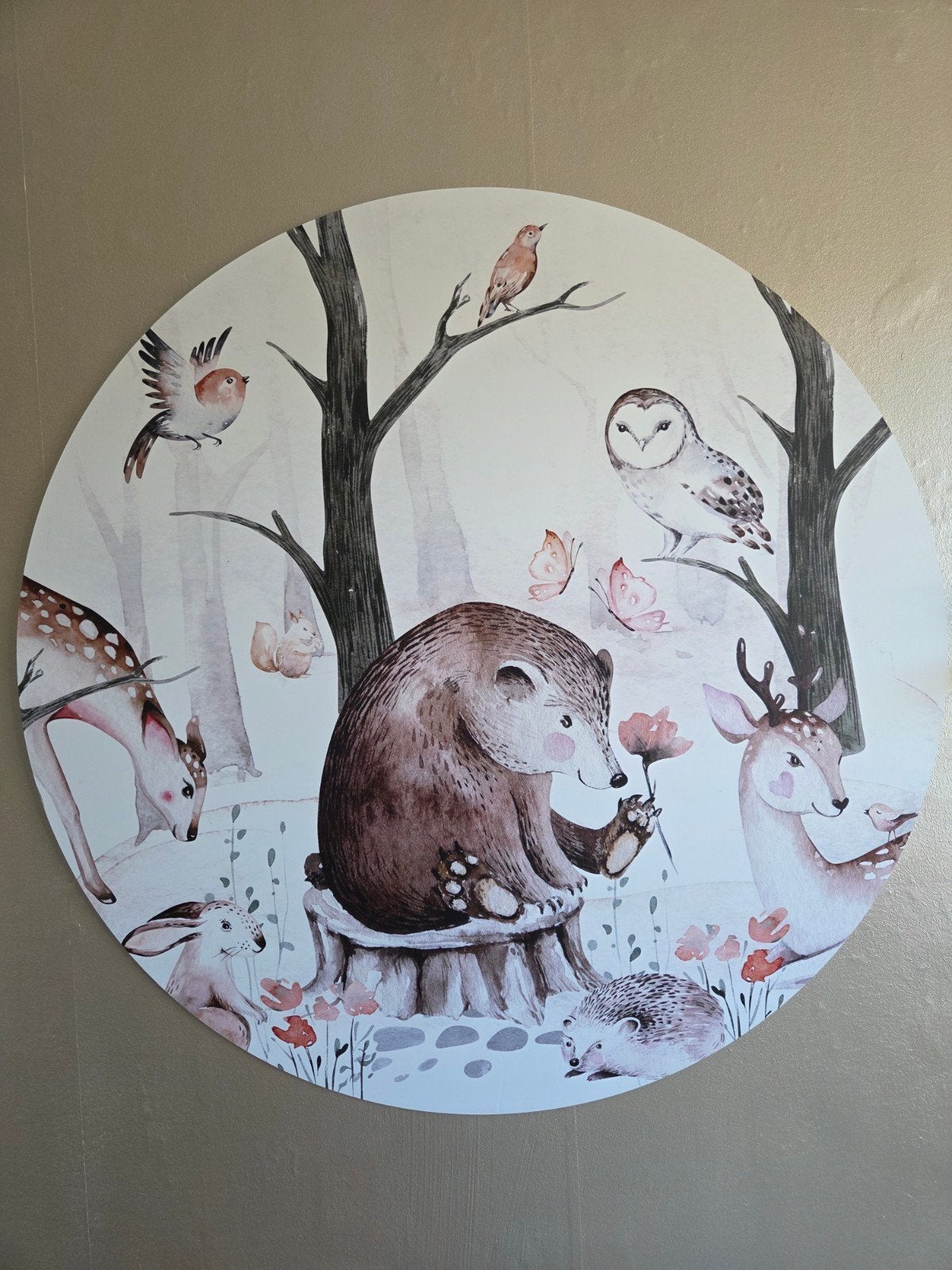 muurcircel kinderkamer, kinder kamer muur decoratie, Ophalen, Zo goed als nieuw, Wanddecoratie