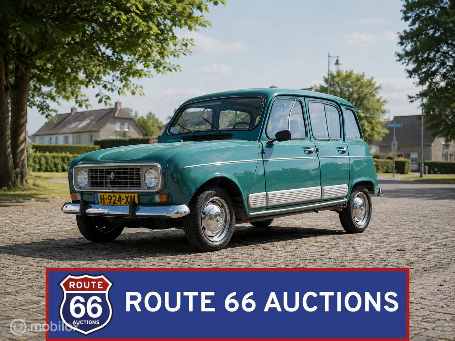 Renault 4 TL | 1980 | Route 66 Auctions, Auto's, Overige carrosserieën, Renault, Zwart, Bedrijf
