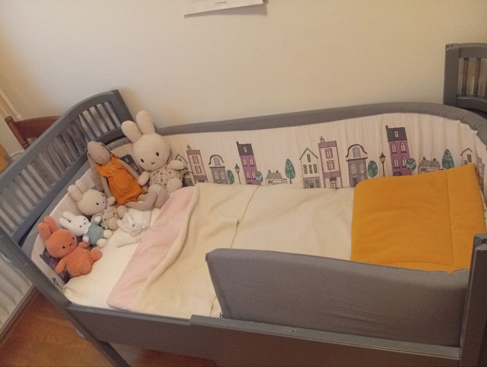 Sebra Kili baby en junior bed, Kinderen en Baby's, Ophalen, Gebruikt, Ledikant