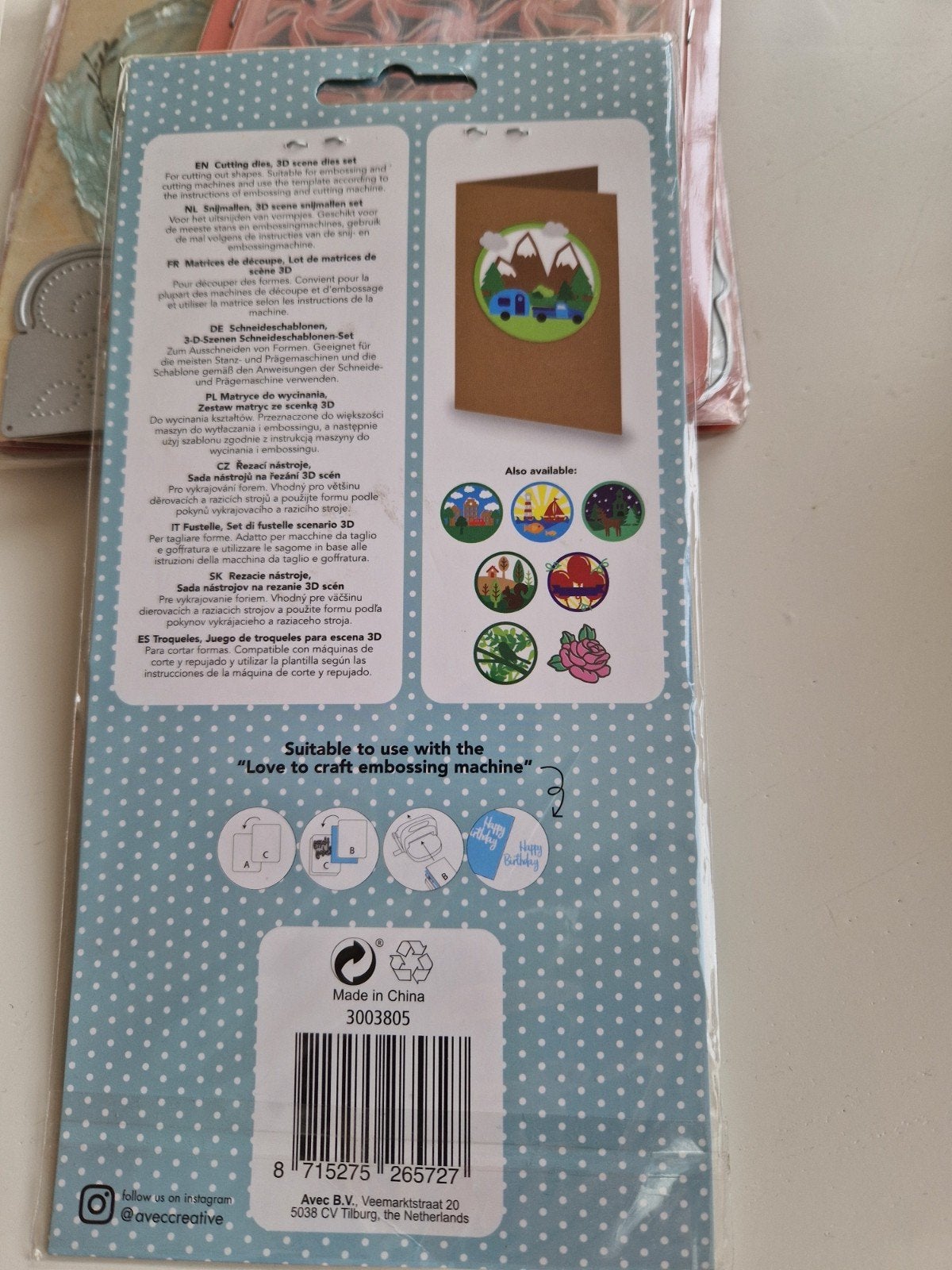 Nieuwe snijmallen - Love2Craft en Sizzix, Hobby en Vrije tijd, Zilver, Gereedschap of Toebehoren, Nieuw, Geschikt voor karton
