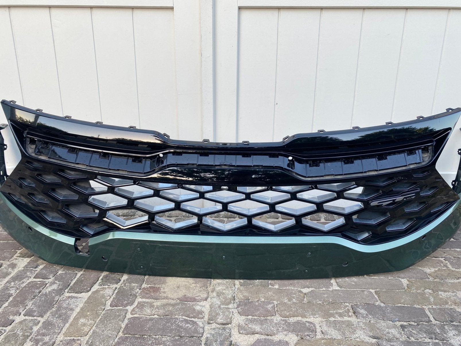Voorbumper Kia Sportage Gt line vanaf 2022, Auto-onderdelen, Voor, Ophalen of Verzenden, Bumper, Gebruikt