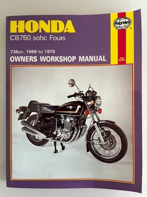 Honda CB 750 sohc Fours - Haynes Owners Workshop Manual, Verzenden, Honda