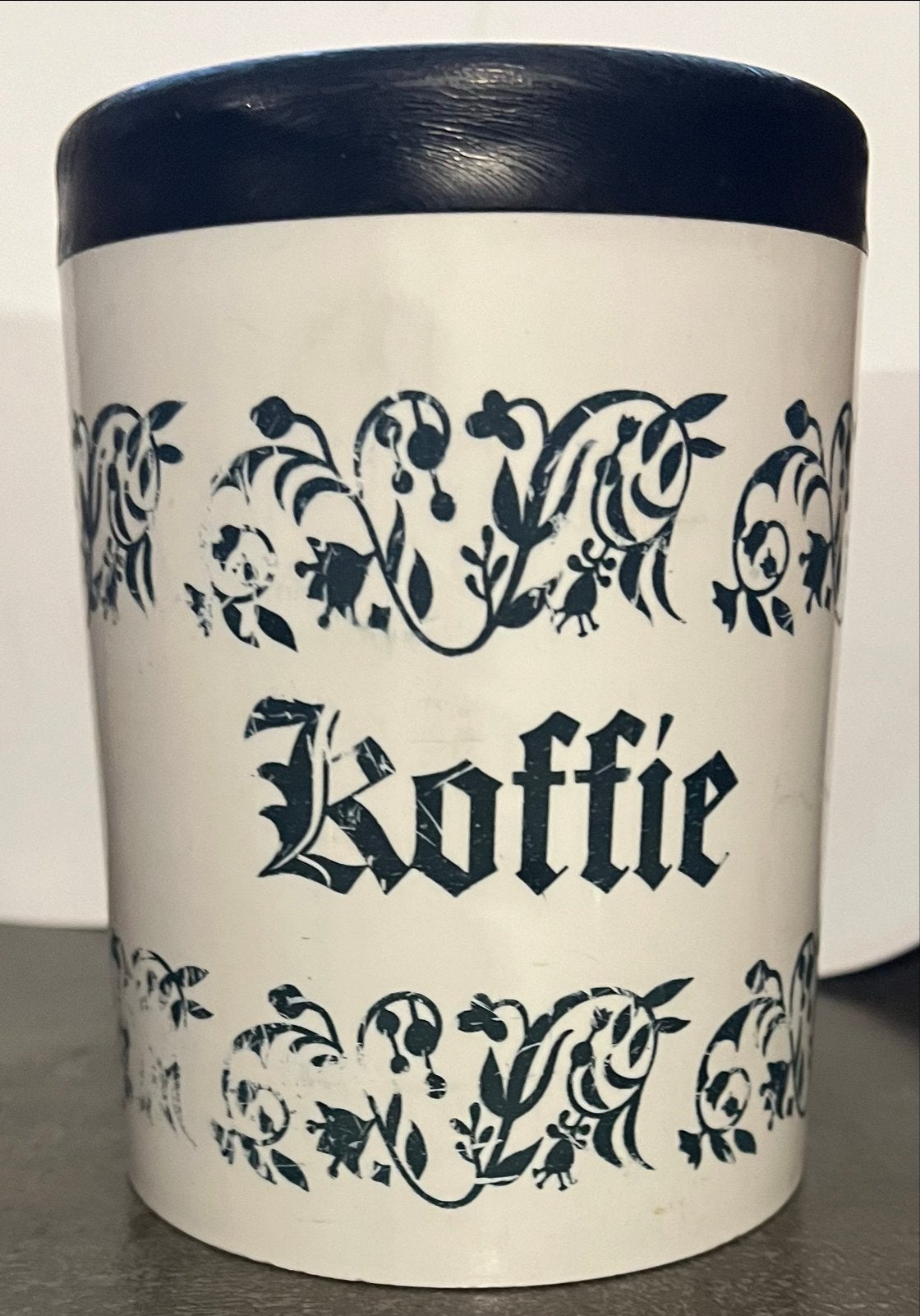 Vintage Koffiebus met Decoratie, Ophalen of Verzenden