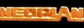 Neoplan autobus pin- goudkleur, Verzenden, Nieuw, Transport, Speldje of Pin