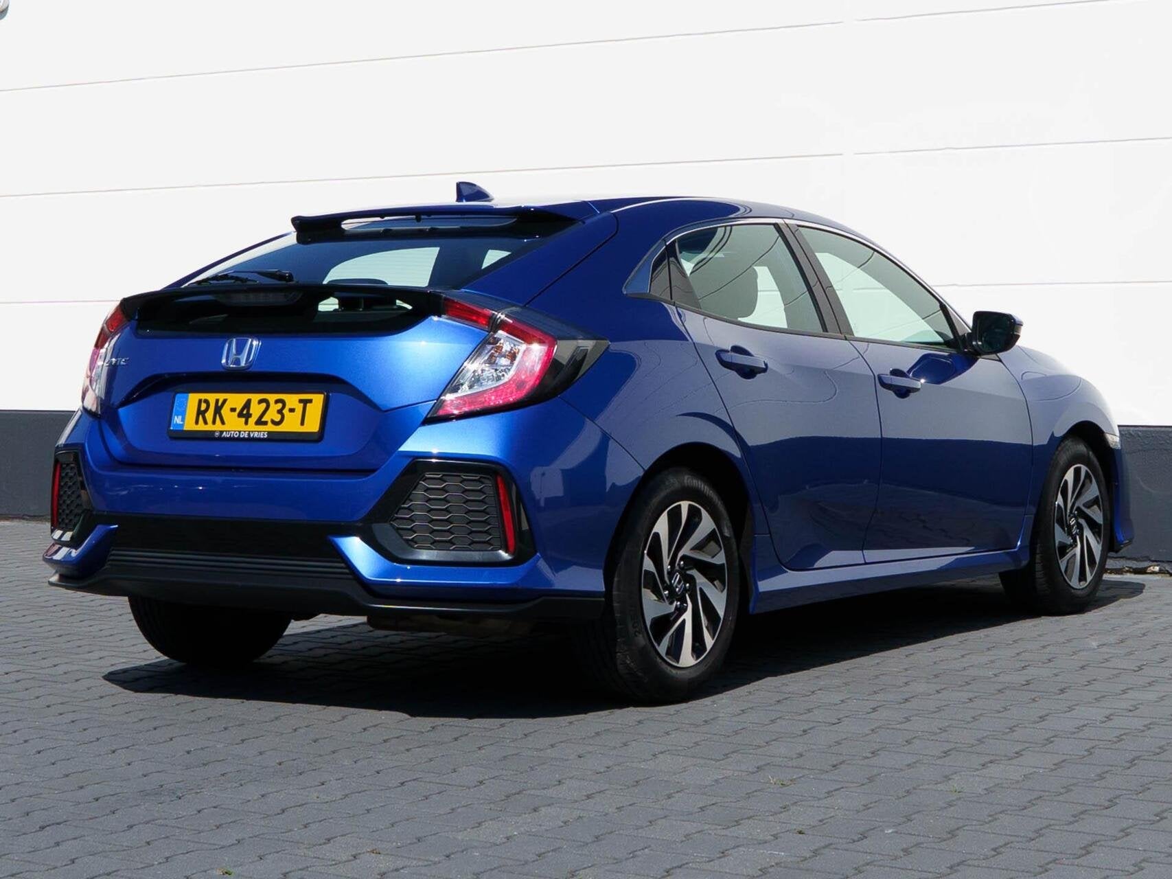 Honda Civic 1.0 i-VTEC Comfort Automaat | Navigatie | Stoelv, Gebruikt, 129 pk, Blauw, 988 cc