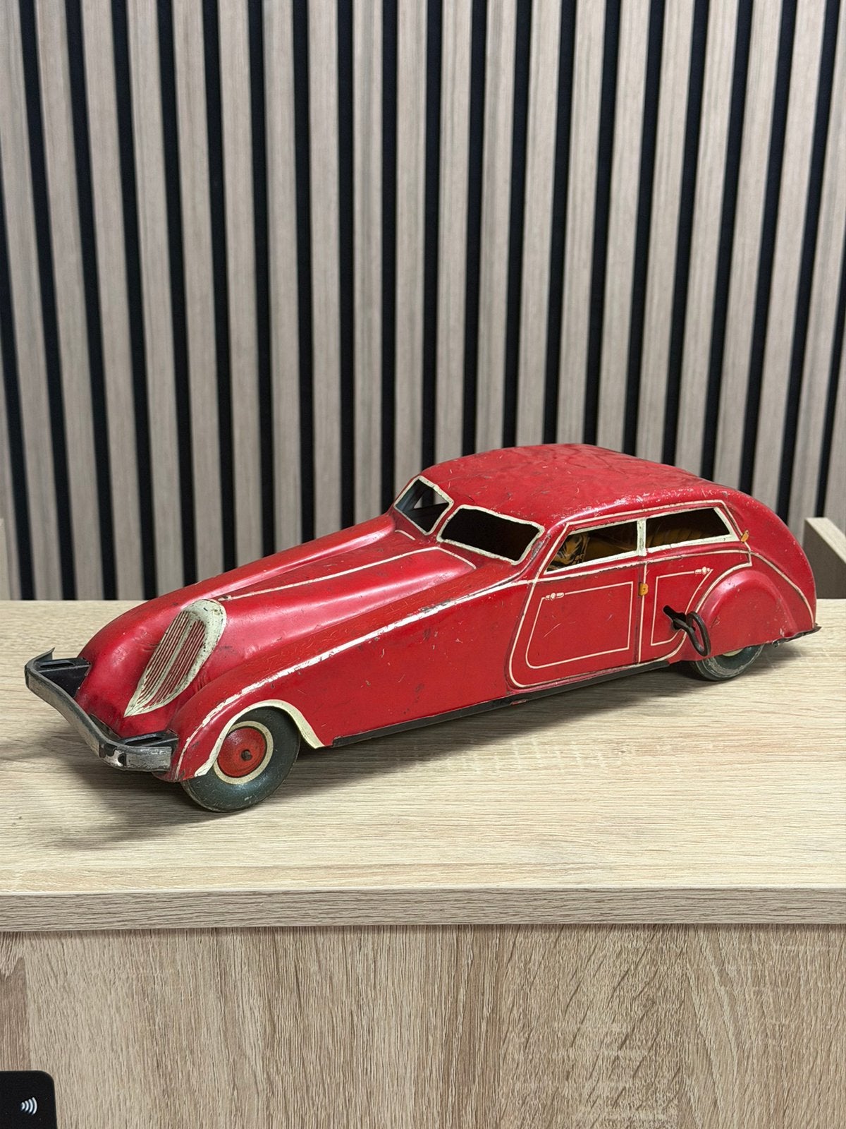 Zeldzame Günthermann streamline limousine 1920–40CM, Antiek en Kunst, Ophalen of Verzenden