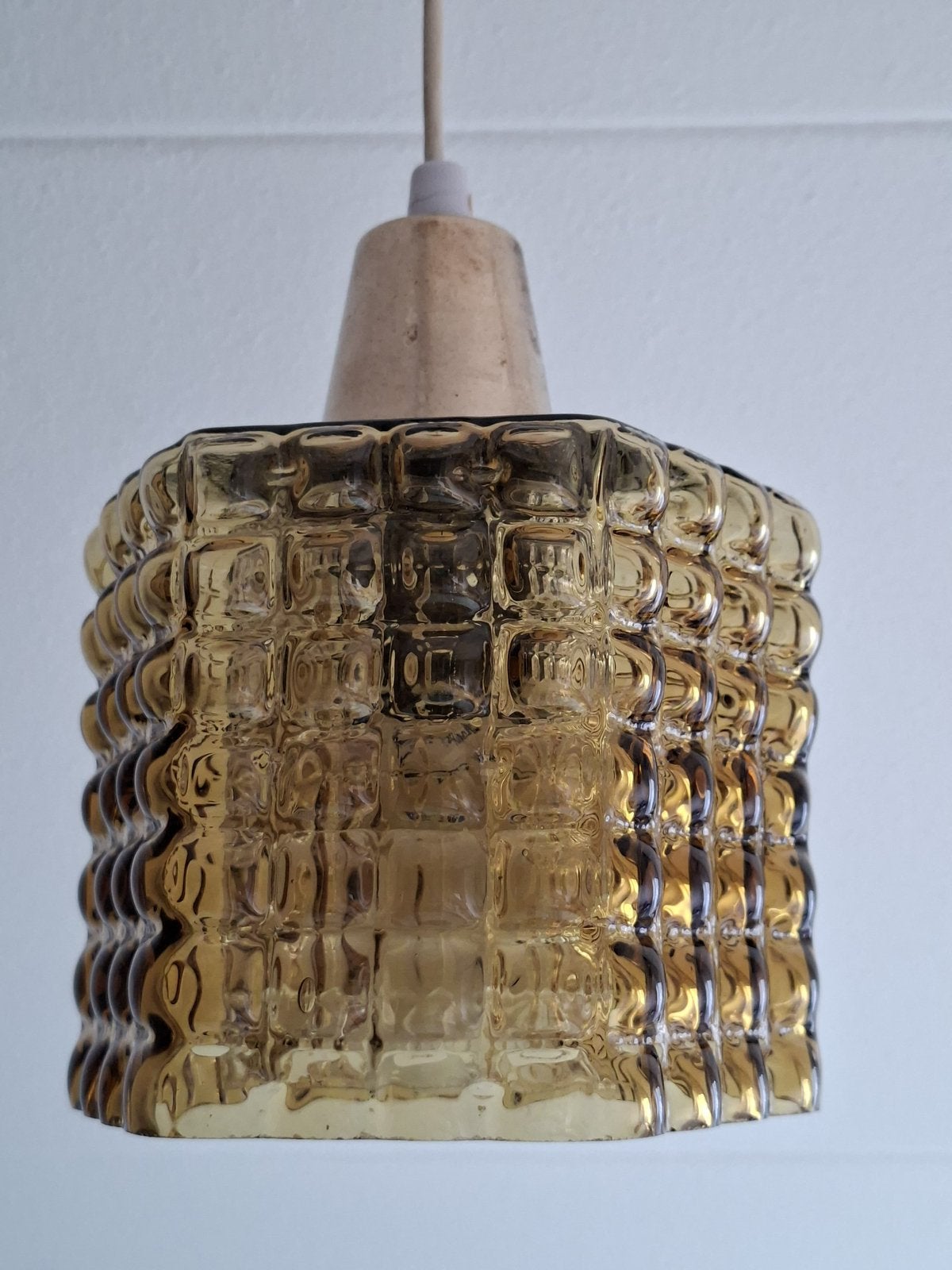 Vintage Orrefors Hanglamp, Ophalen of Verzenden, Zo goed als nieuw, Glas
