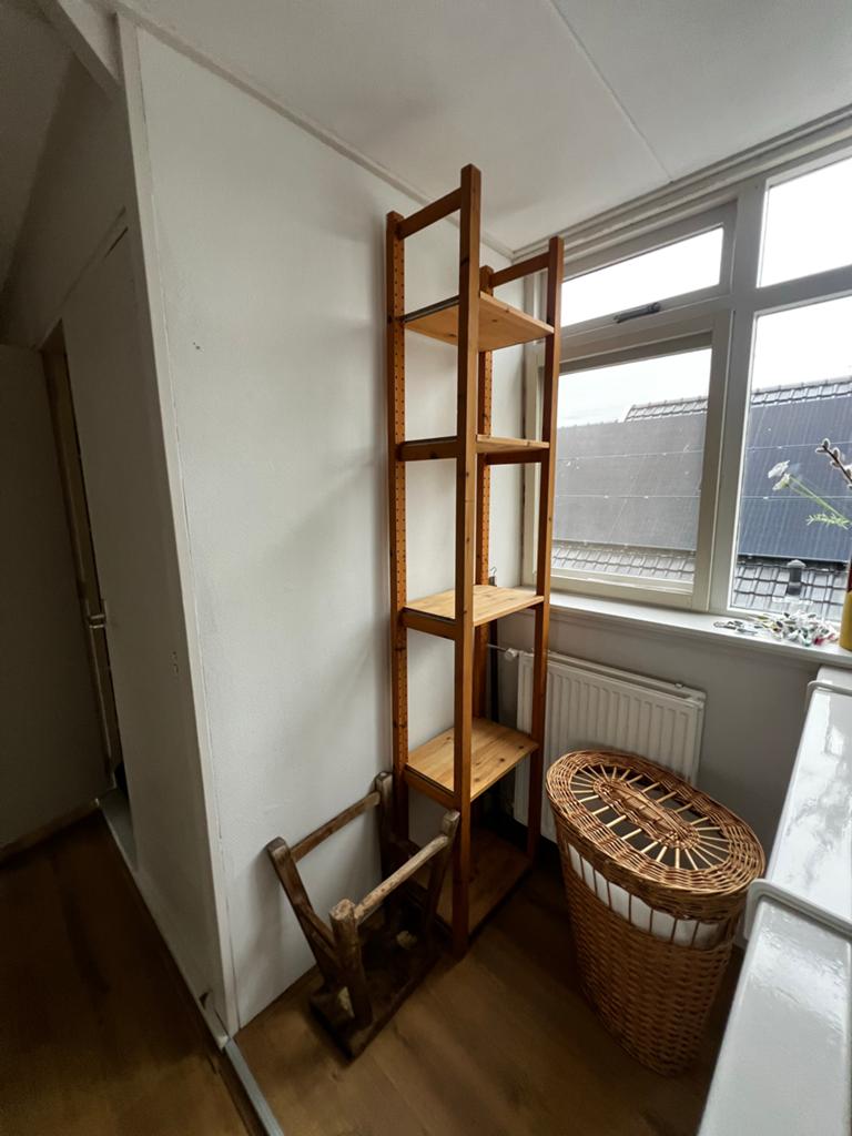 Houten Boekenkast / Opbergrek ikea ivar, Huis en Inrichting, Ophalen, Gebruikt