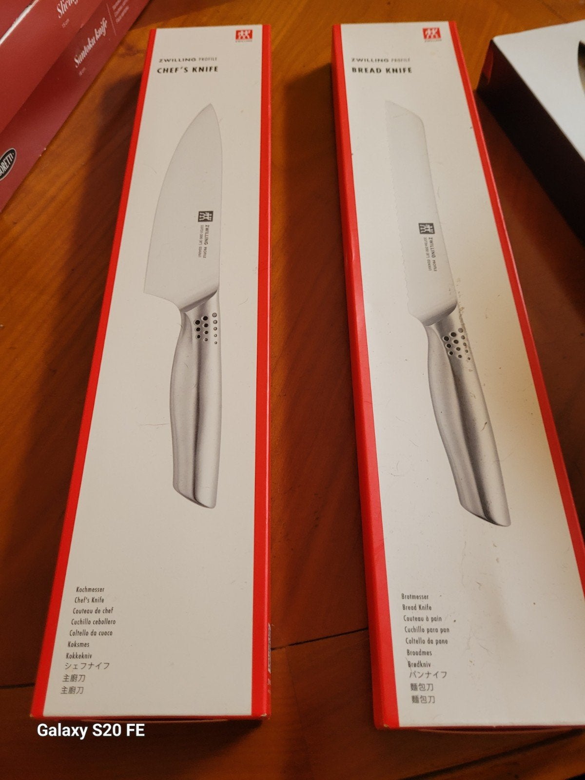 Chique Zwilling Pro Messenset: Chefsmes+.Special edition, Verzenden, Los bestek, Nieuw, Rvs of Chroom