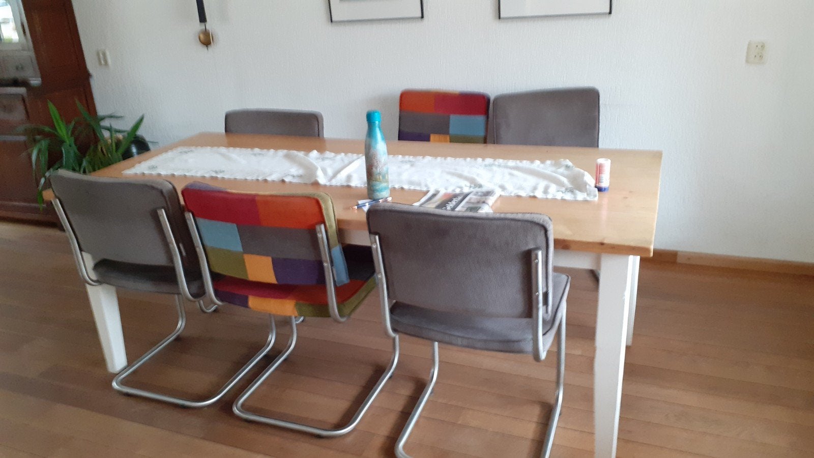 Eettafel, Ophalen, Gebruikt, 50 tot 100 cm, Vijf personen of meer