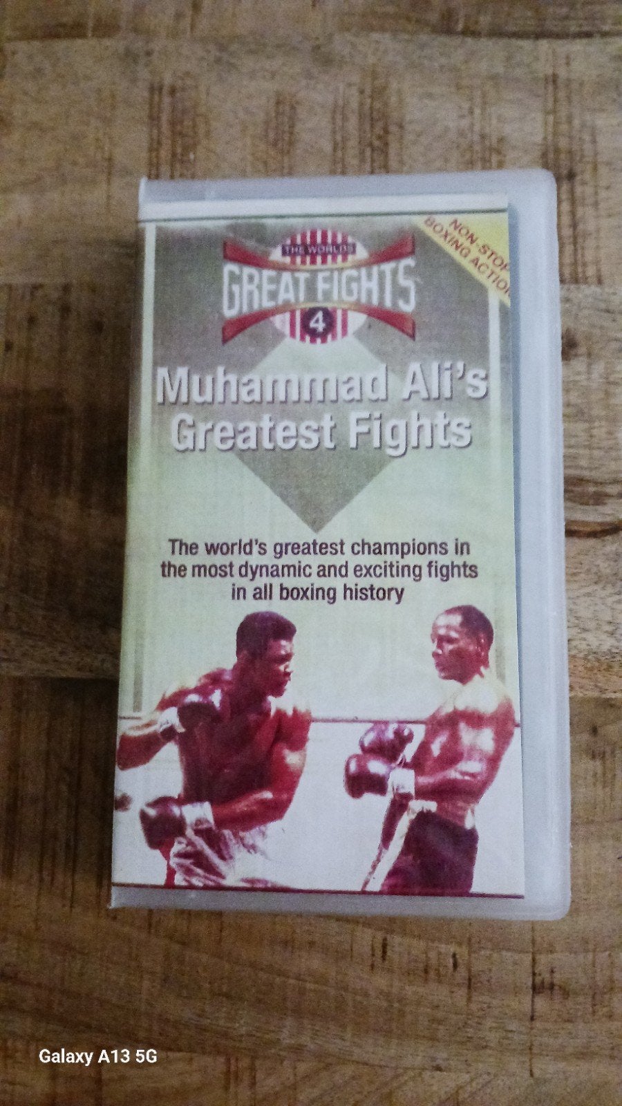 Muhammad Ali's Greatest Fights VHS - Boksen Legende, Ophalen of Verzenden, Gebruikt