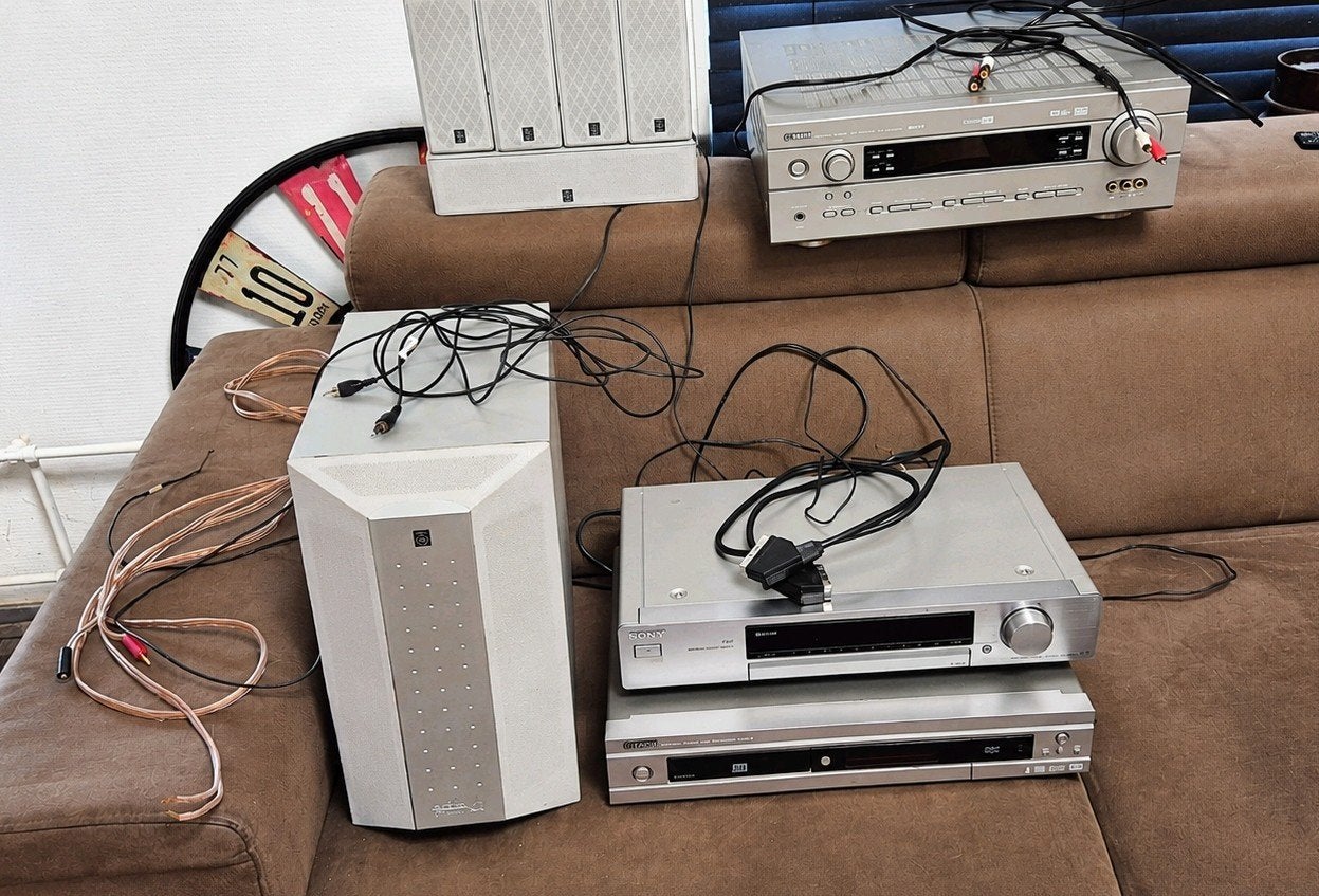 Complete 5.1 Thuisbioscoop Audioset (Yamaha, Sony, Creative), Ophalen