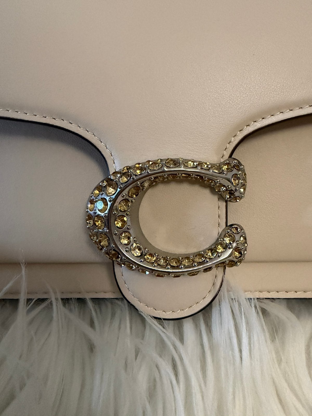 COACH Tabby Shoulder Bag 26, Ophalen of Verzenden, Zo goed als nieuw, Beige, Schoudertasje