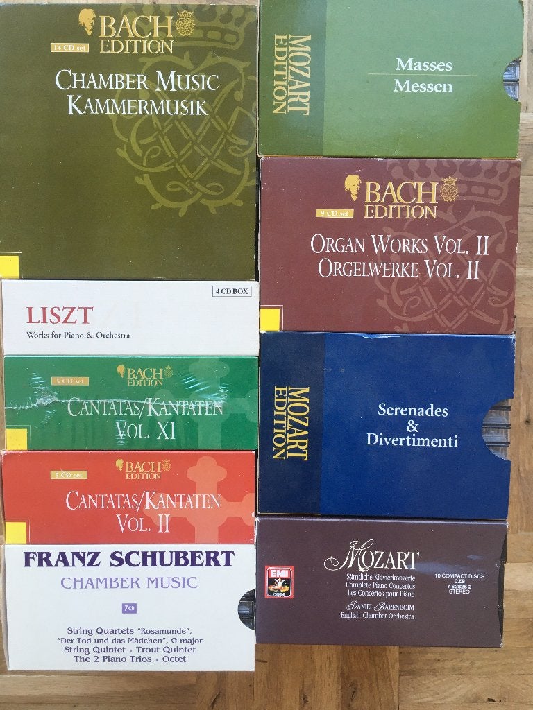 CD verzameling klassiek, Ophalen of Verzenden, Classicisme, Gebruikt, Overige typen