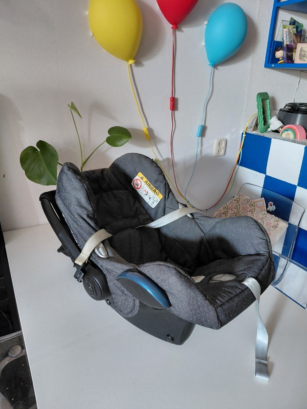 Maxi-Cosi autostoel, Ophalen, Autogordel of Isofix, Gebruikt, Zijbescherming