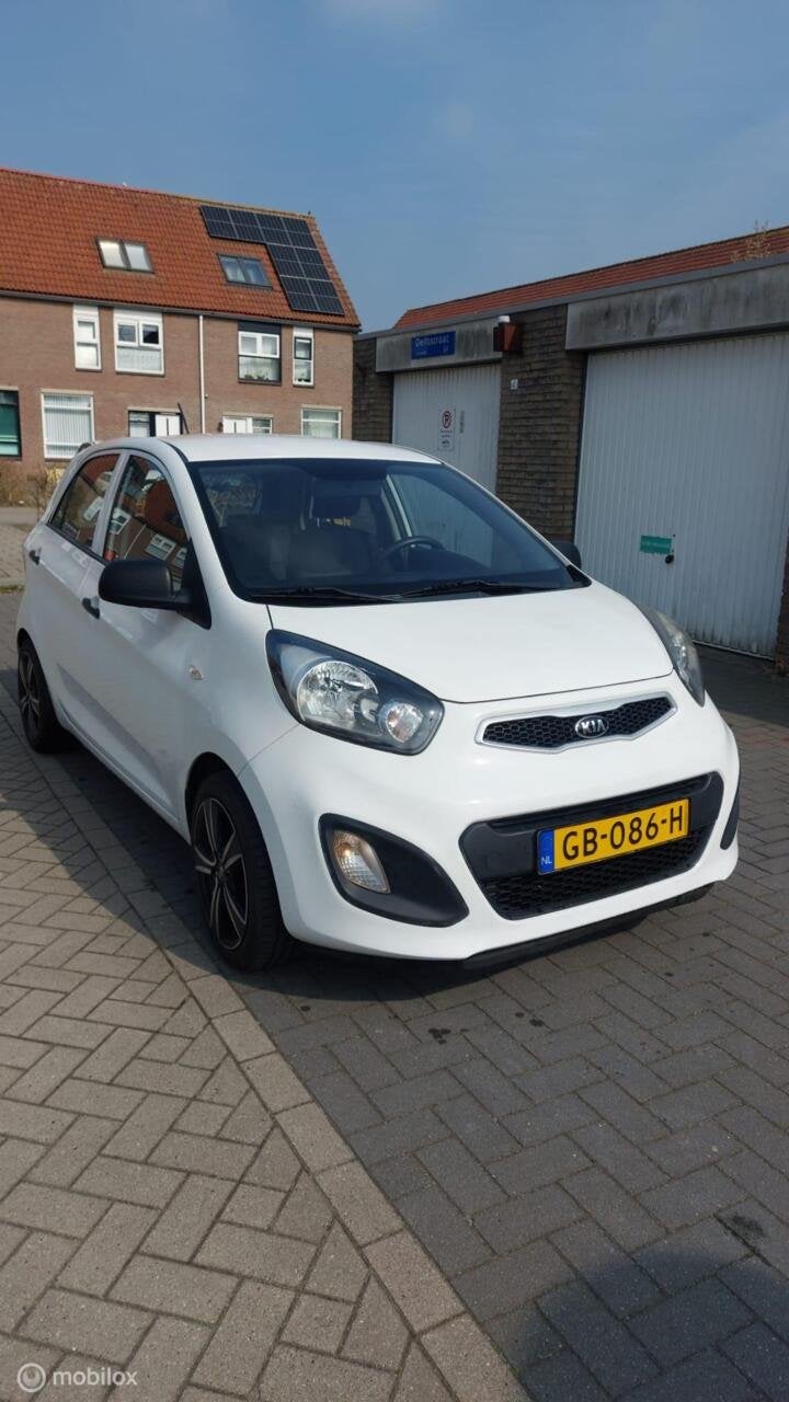Kia Picanto 1.0 CVVT ComfortLine, Auto's, Voorwielaandrijving, Euro 5, 400 kg, Wit
