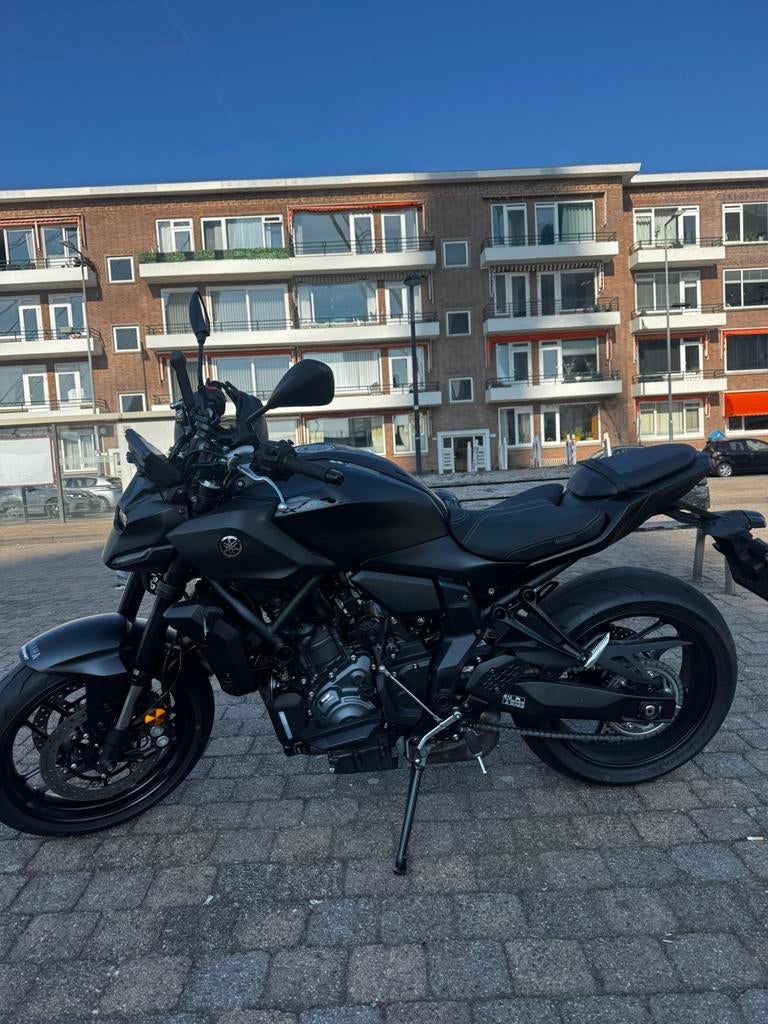 Yamaha MT-07 2025 | ± 3800 km | Garantie | Extra's, Motoren, Motorrijbewijs A, Particulier, Meer dan 35 kW, 689 cc