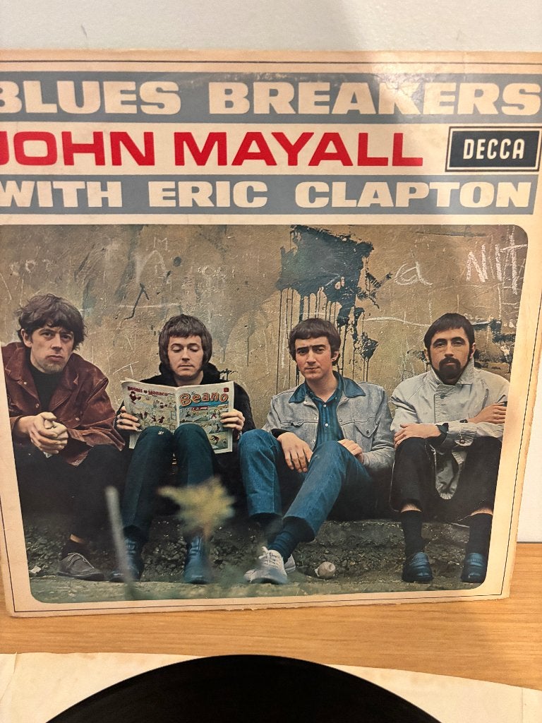 LP - John Mayall with Eric Clapton - Bluesbreakers, LP, Gebruikt, Ophalen of Verzenden, 12 inch