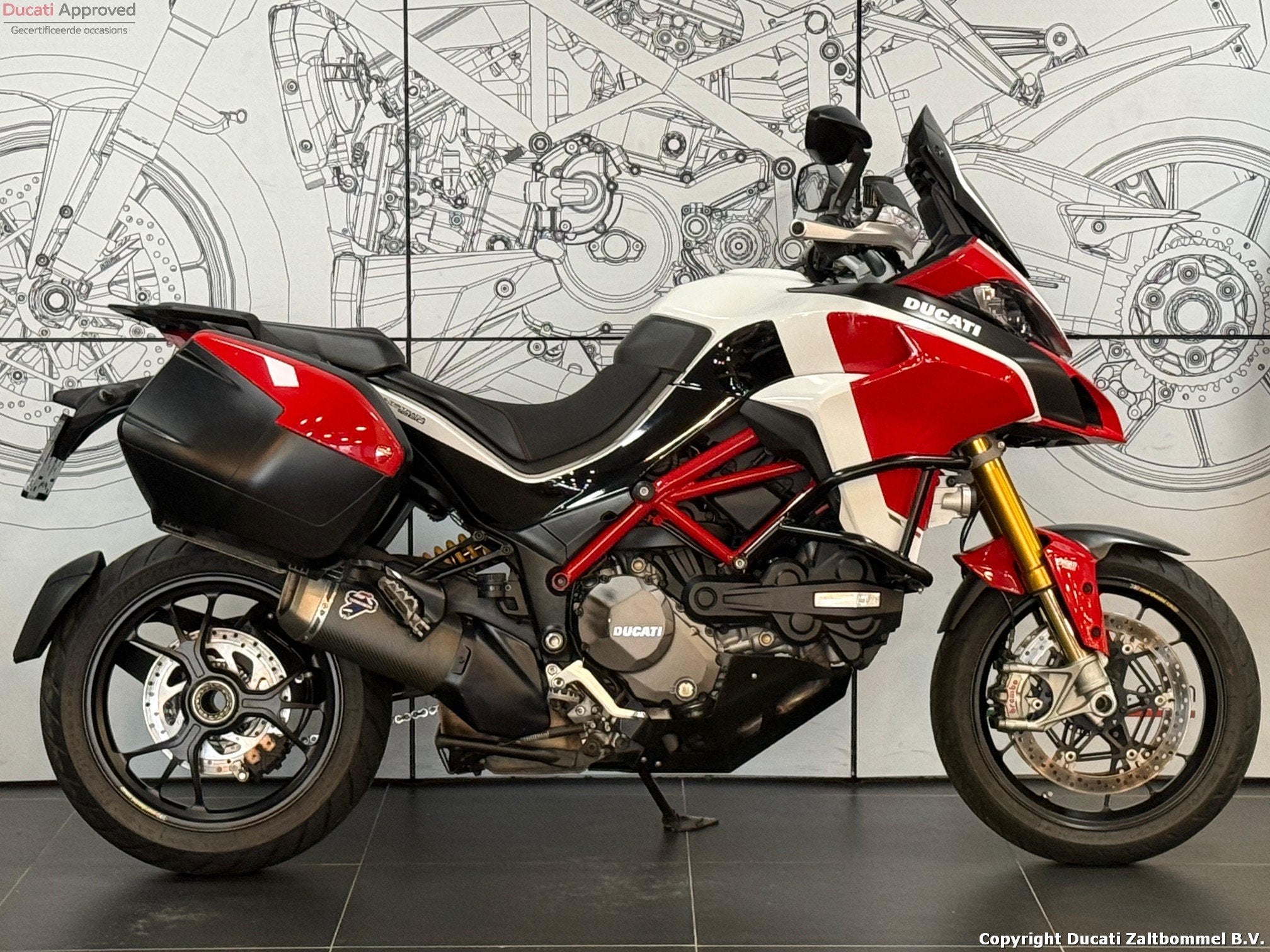 Ducati MULTISTRADA 1260 PIKES PEAK (bj 2020), Motoren, Toermotor, Handgeschakeld, Gebruikt, Bedrijf
