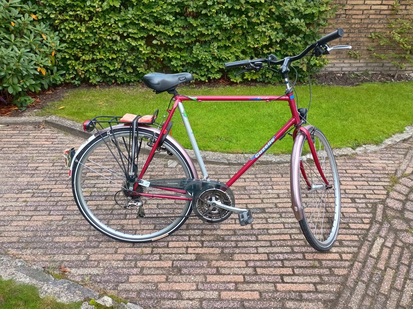 Herenfiets Gazelle Riacho 21 versnellingen, Ophalen, 28 inch, Gebruikt, Velgrem