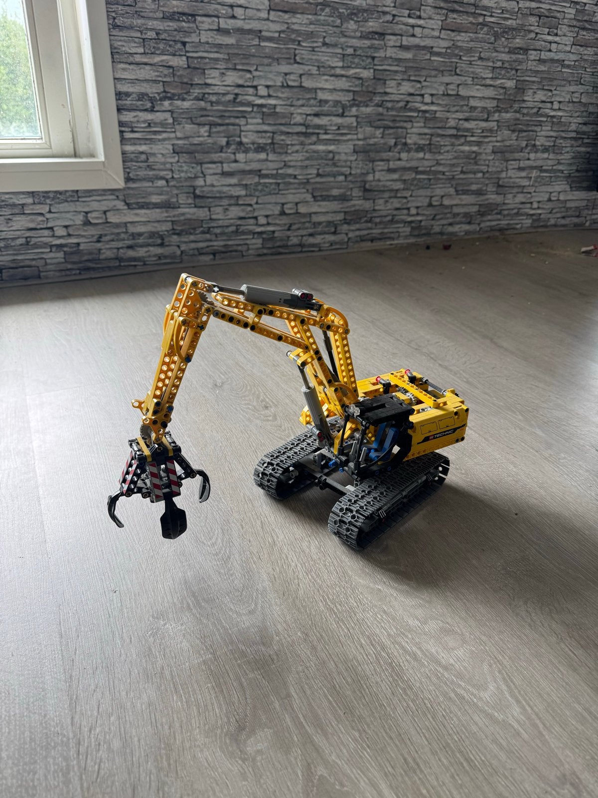 Lego Technic Graafmachine met grijper, Ophalen, Gebruikt, Overige merken