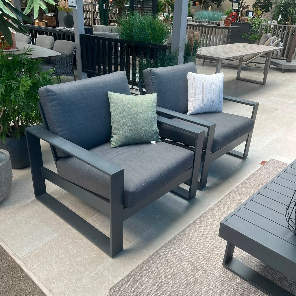 Empoli Loungeset, Ophalen, 5 zitplaatsen, Gebruikt, Aluminium