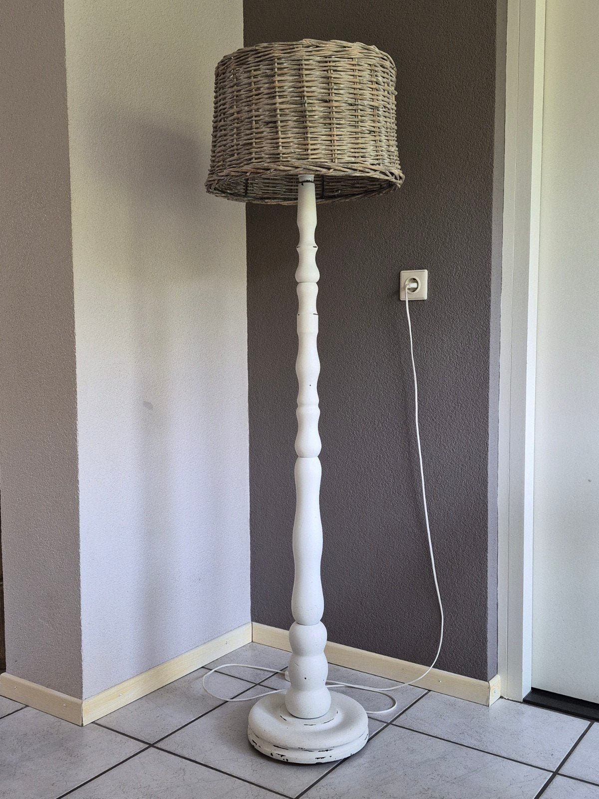 brocante lampen, Ophalen