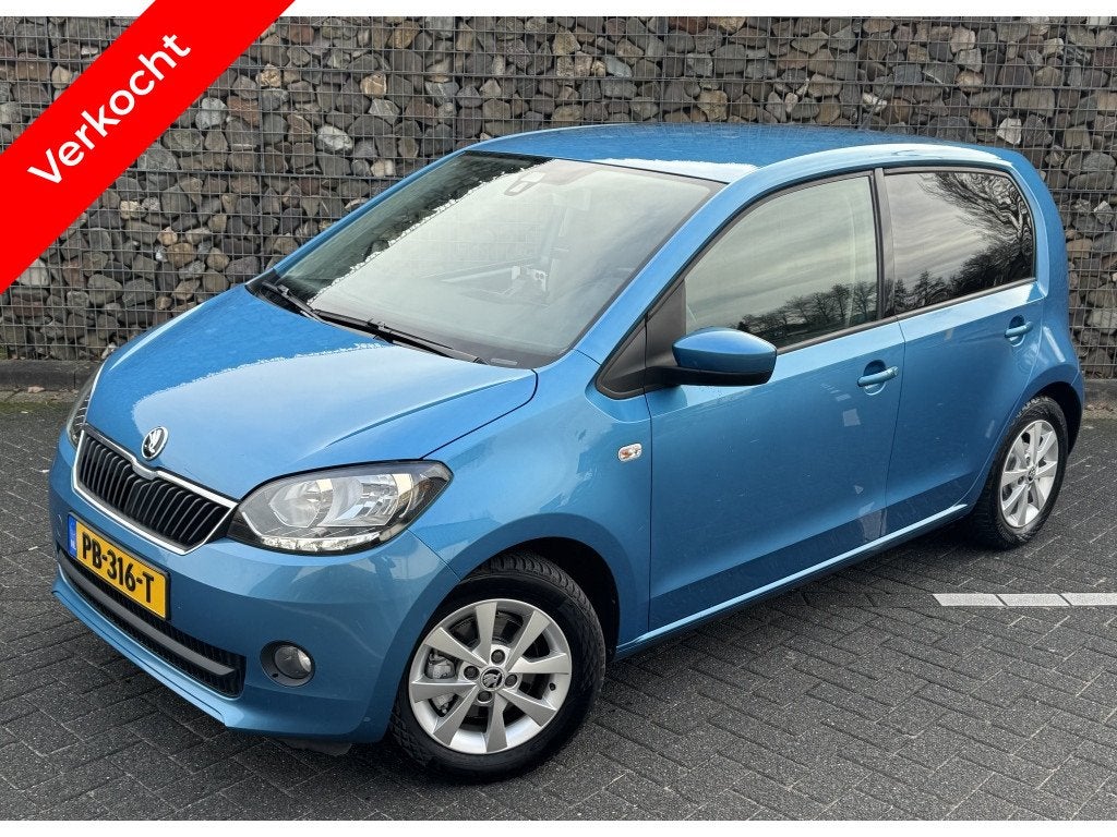 Skoda Citigo 1.0 Ambition NAP (bj 2017), Gebruikt, Euro 6, Origineel Nederlands, Handgeschakeld