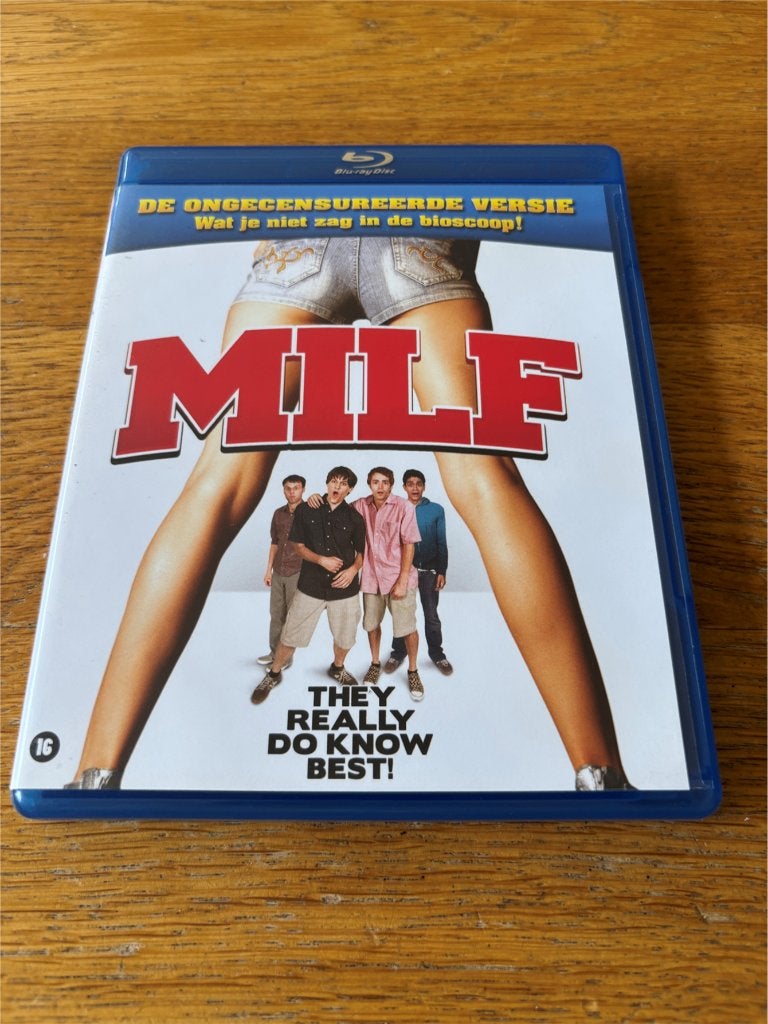 Blu-ray Milf - De Ongecensureerde Versie - NL-Uitgave, Vanaf 16 jaar, Nederlands, Film, Ophalen of Verzenden