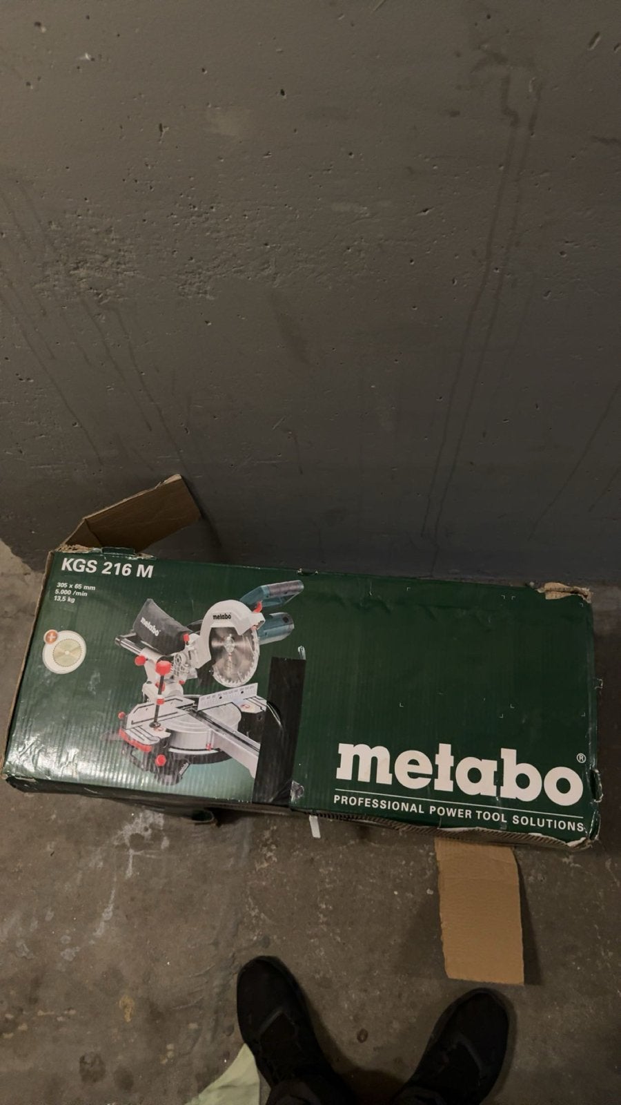 Metabo KGS 216 M | NIEUW |Afkortzaag - Krachtig en Compact, Doe-het-zelf en Verbouw, Gereedschap | Zaagmachines, Ophalen, Zo goed als nieuw