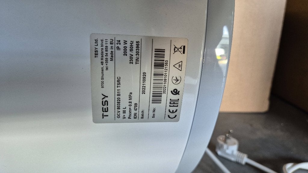 Boiler, Ophalen, Gebruikt