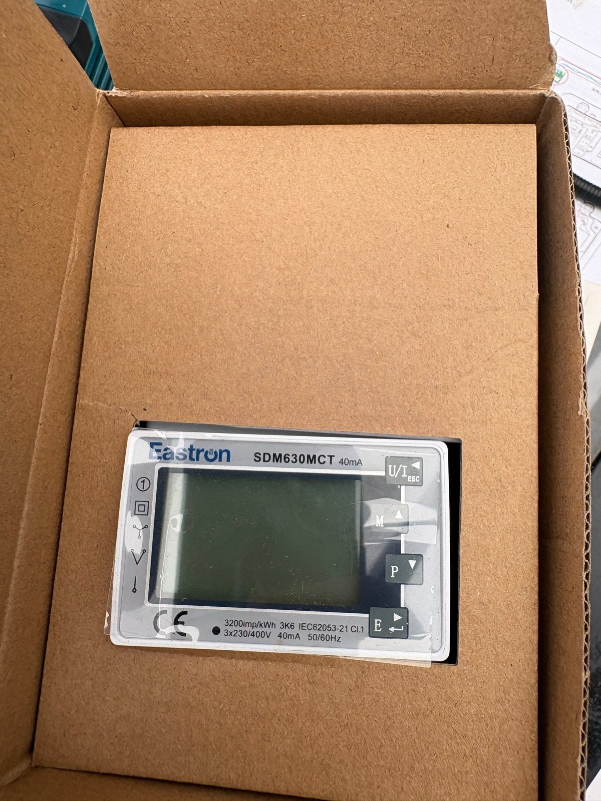 Eastron SDM630MCT  Energiemeter Modbus RS485, Ophalen of Verzenden, Nieuw, Overige typen