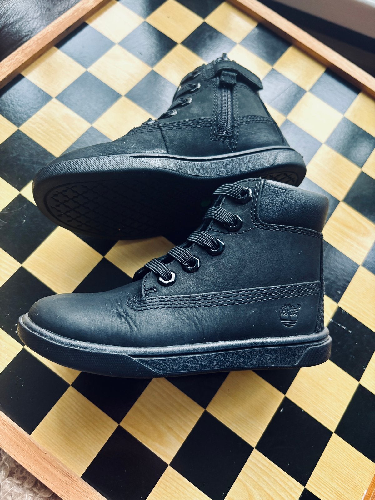 Timberland schoenen zwart, maat 25., Schoenen, Ophalen of Verzenden, Zo goed als nieuw, Jongen
