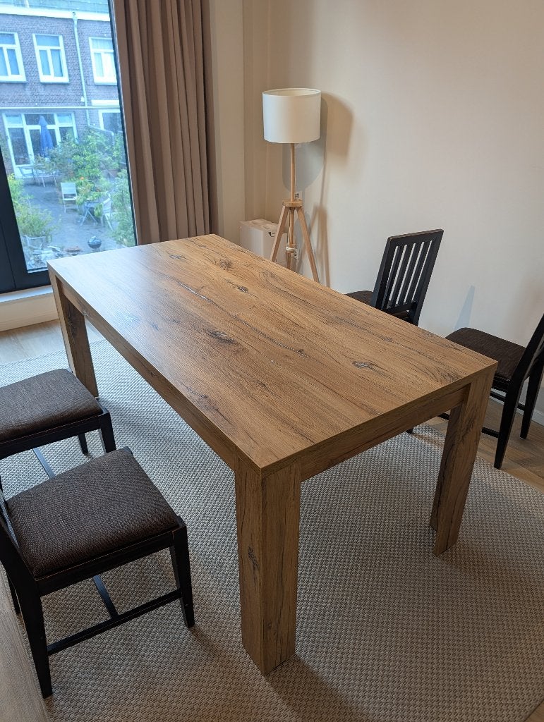 Dining table, Ophalen, 50 tot 100 cm, Zo goed als nieuw, Vijf personen of meer