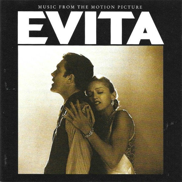 Soundtrack C.D. (1996) Andrew Lloyd Webber - EVITA, Inclusief boekje, Gebruikt, Musical, Ophalen of Verzenden