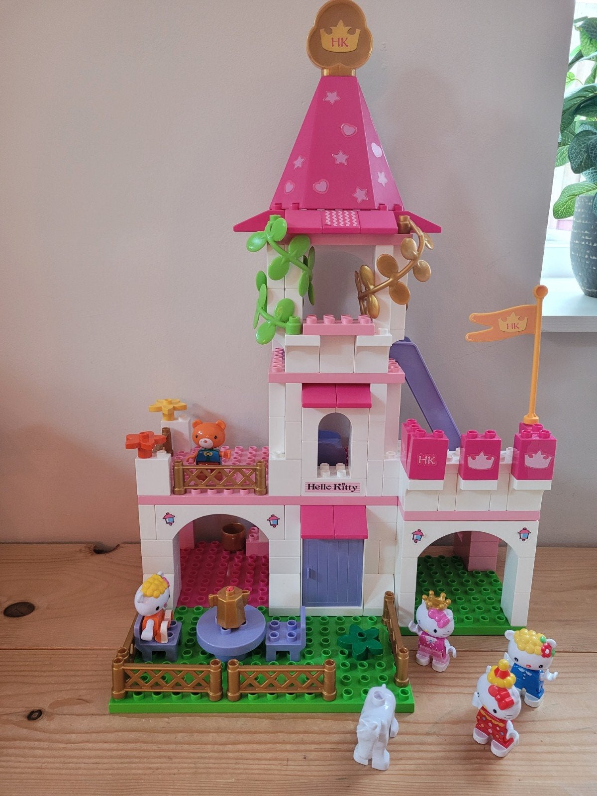 Lego Duplo Hello Kitty kasteel, Kinderen en Baby's, Gebruikt, Overige thema's, Ophalen of Verzenden, Duplo