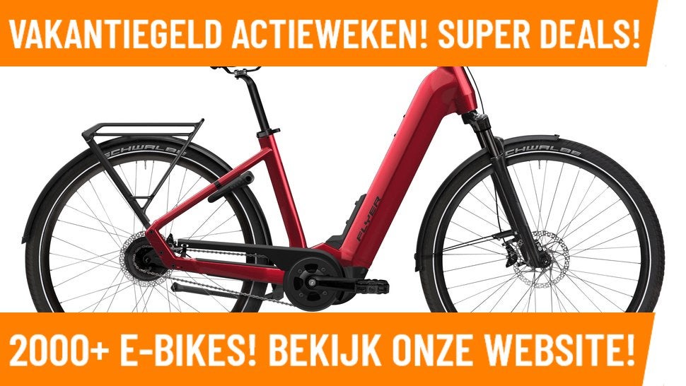 Flyer Upstreet 5.40 ebike met midden motor 5500 nu 2599,-, Fietsen en Brommers, Overige merken, Nieuw, Ophalen of Verzenden, 50 km per accu of meer