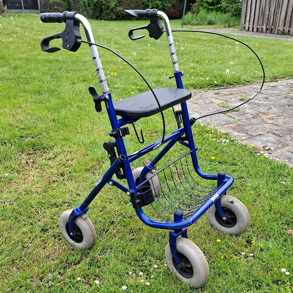 Rollator | Premis Provo | 2e generatie | RO4143 | blauw, Ophalen, Opvouwbaar, Gebruikt