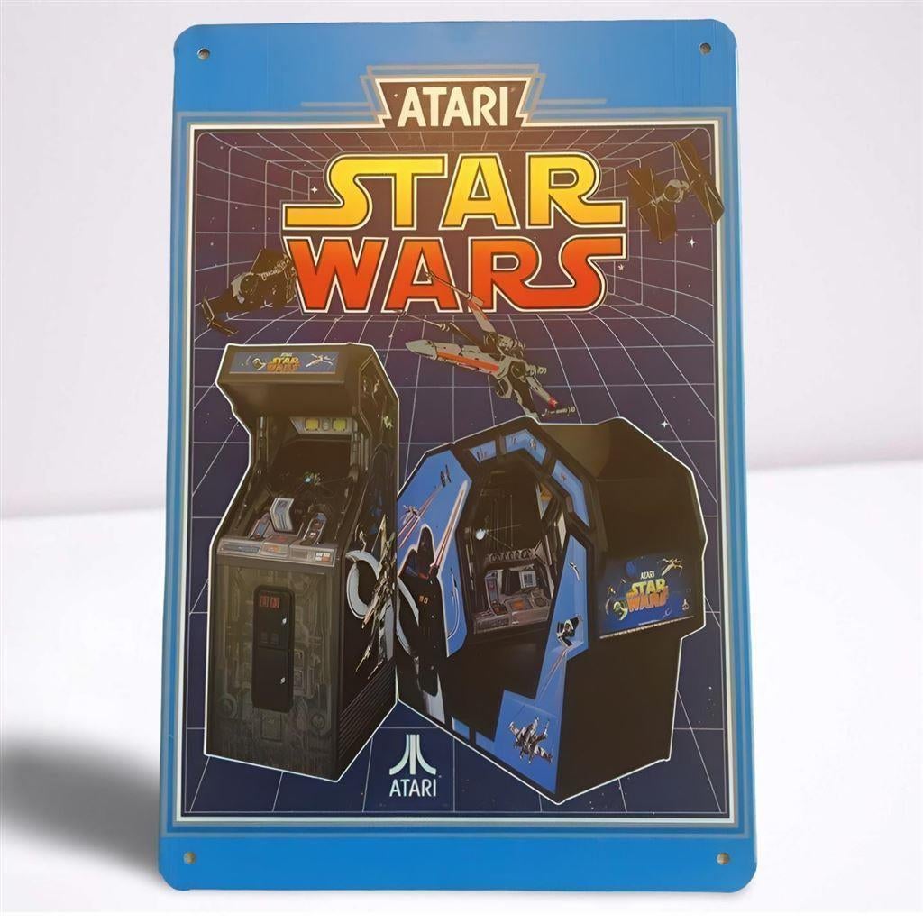 ATARI STAR WARS Arcade Wandbord retro decor, Verzenden, 1 speler, Nieuw, Vanaf 3 jaar