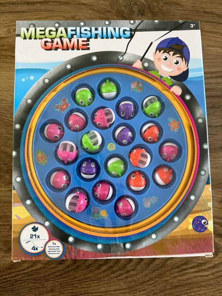 Vis spel mega fishing game, Kinderen en Baby's, Ophalen of Verzenden, Zo goed als nieuw
