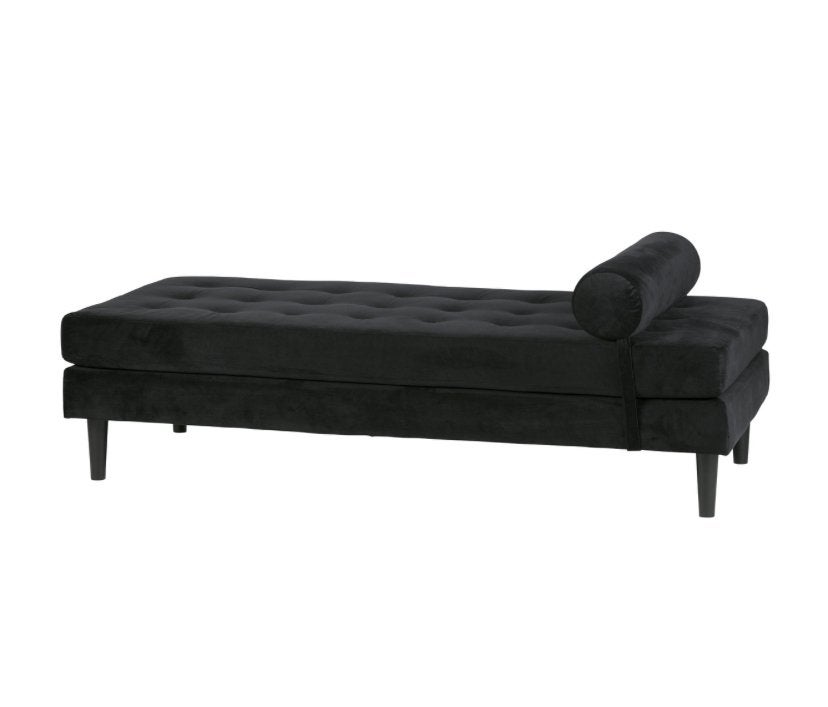 Daybed Fluweel, Ophalen, Zo goed als nieuw, Eenpersoons, Minder dan 150 cm