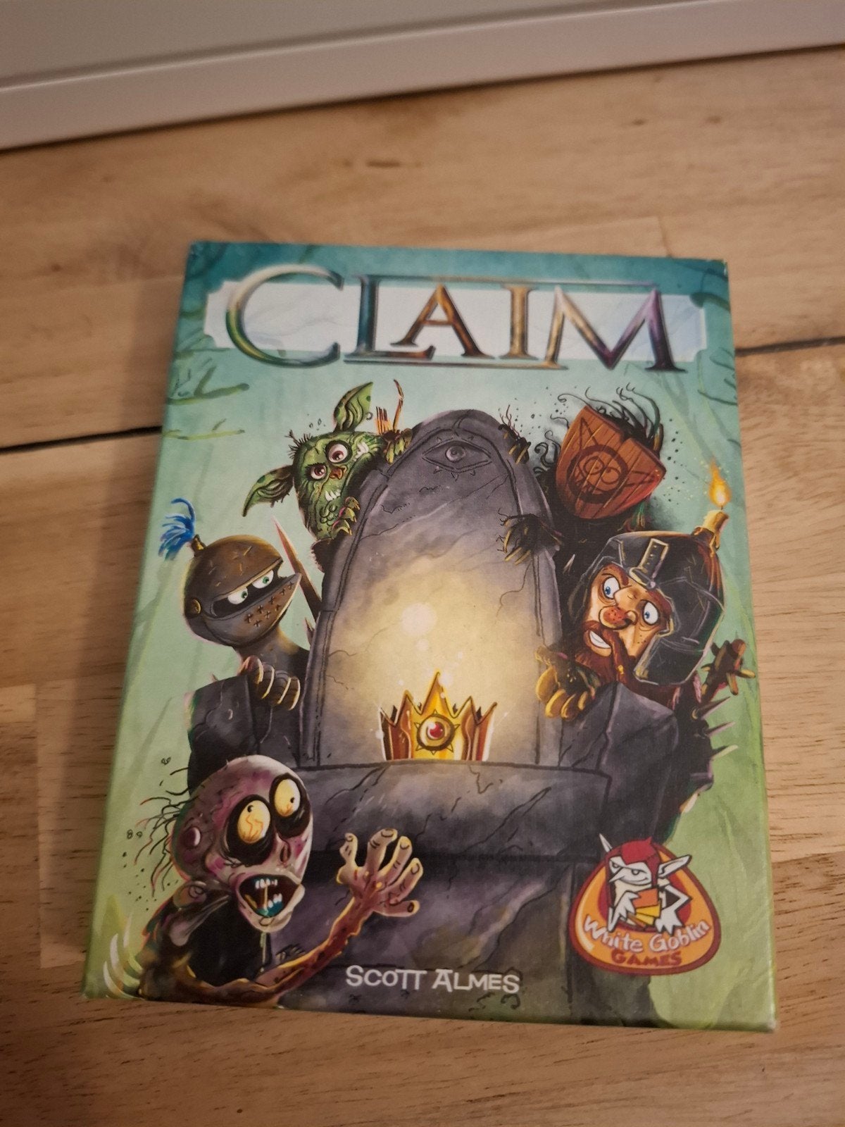 Claim Kaartspel - Strategisch Fantasy Kaartspel, Een of twee spelers, Ophalen of Verzenden, Zo goed als nieuw, White Goblin Games